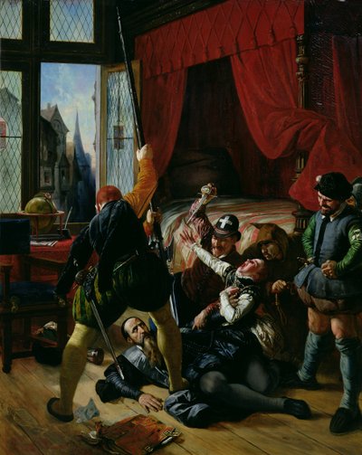 The Assassination of Brion, Tutor to the Prince of Conti at the St. Bartholomew