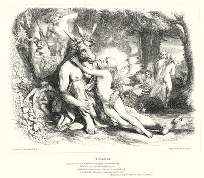 Titania by Joseph Noel Paton