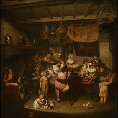 Eccles Wakes: Ale-House Interior by Joseph Parry