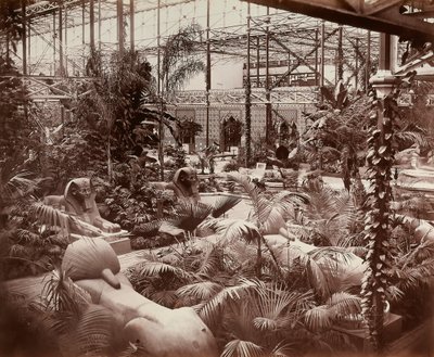 The Crystal Palace in London: the tropical section, c.1870 by Joseph Paxton