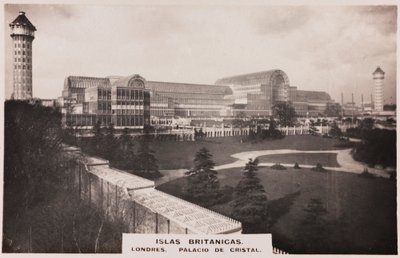 View of the Crystal Palace in London by Joseph Paxton