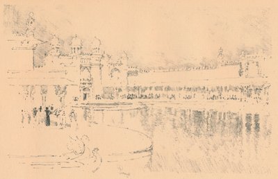 Auto-Lithograph by J. Pennell by Joseph Pennell