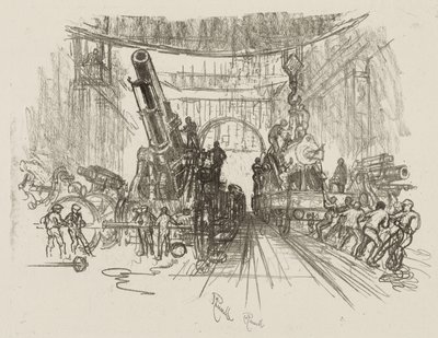 English War Work: Ready for War by Joseph Pennell