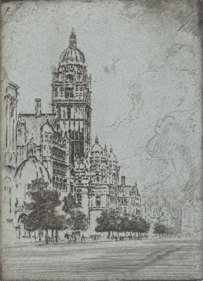 Magnificent Kensington, 1904 by Joseph Pennell