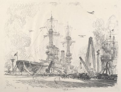 Ready to Start by Joseph Pennell