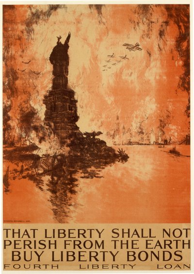 That Liberty Shall Not Perish from the Earth, Buy Liberty Bonds by Joseph Pennell