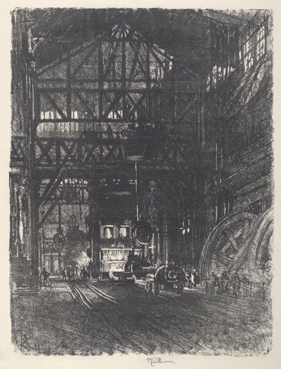 The Armour Plate Press by Joseph Pennell