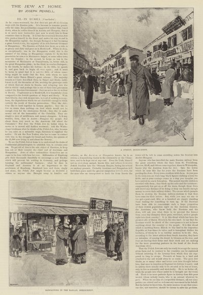 The Jew at Home, by Joseph Pennell by Joseph Pennell