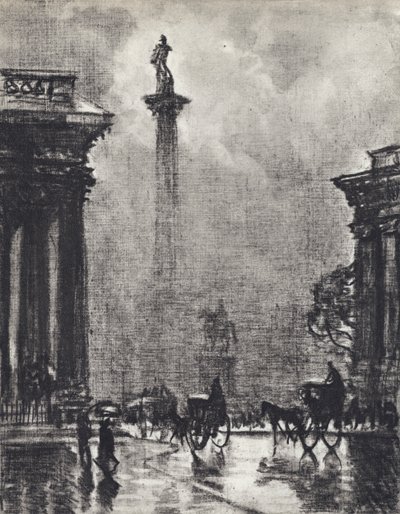 The Nelson Column by Joseph Pennell