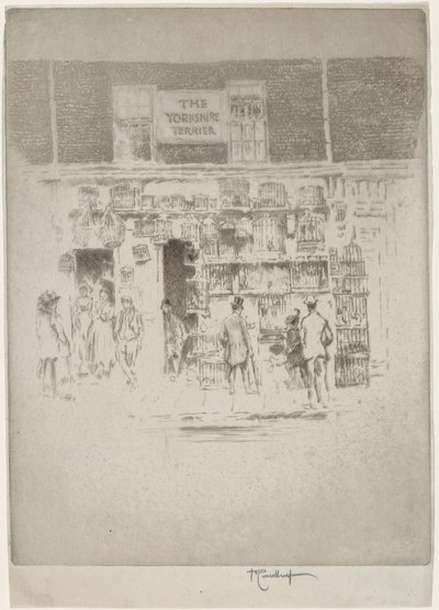 The Yorkshire Terrier by Joseph Pennell