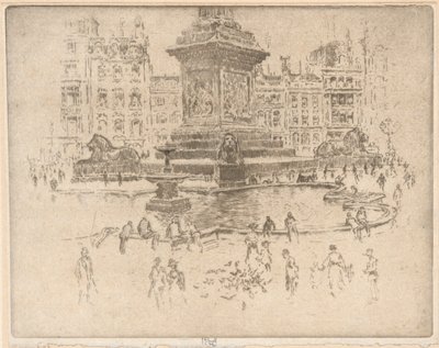 Trafalgar Square by Joseph Pennell