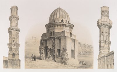 Tombs and Minarets, Cairo, 1843 by Joseph Philibert Girault De Prangey