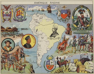 Amerique Andine by Joseph Porphyre Pinchon