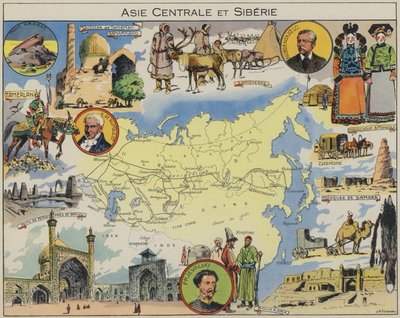 Central Asia and Siberia by Joseph Porphyre Pinchon