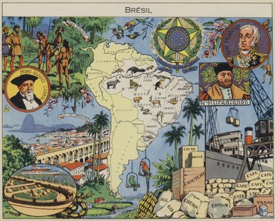 Bresil by Joseph Porphyre Pinchon