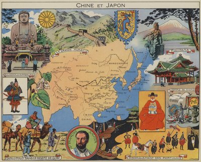 China and Japan by Joseph Porphyre Pinchon