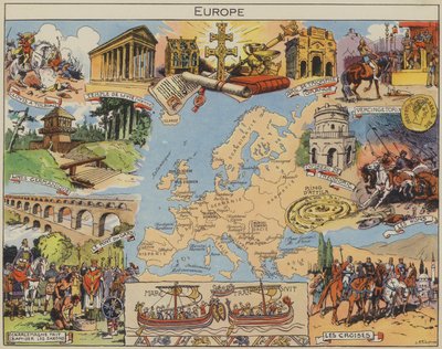 Europe by Joseph Porphyre Pinchon