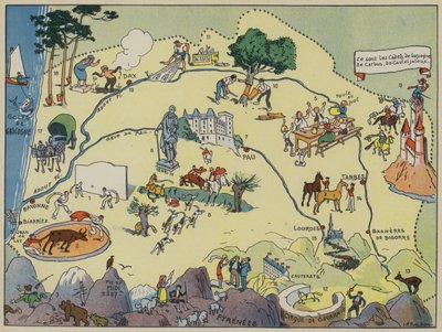 Gascogne-Bearn by Joseph Porphyre Pinchon