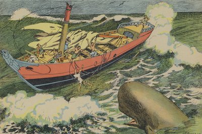 Jonah and the Whale by Joseph Porphyre Pinchon
