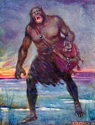 Grendel by Joseph Ratcliffe (after) Skelton