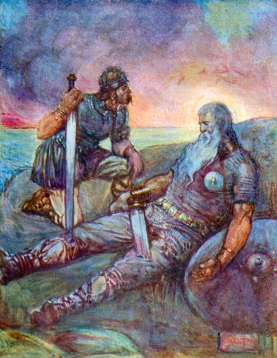 He Knew That His Days of Joy Upon This Earth Were Past by Joseph Ratcliffe (after) Skelton