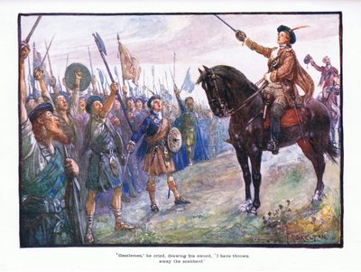 Gentlemen, He Cried, Drawing His Sword, I Have Thrown Away the Scabbard by Joseph Ratcliffe Skelton