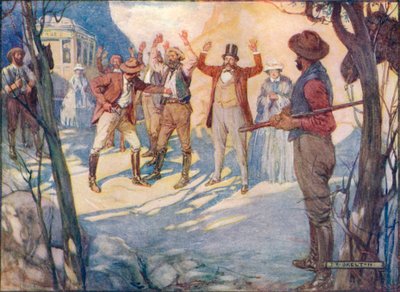 The Coach Would Be Held-Up and All The Passengers Robbed by Joseph Ratcliffe Skelton