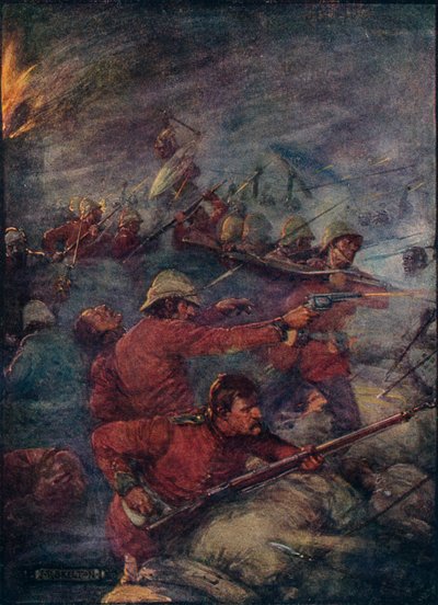 Thus Did a Hundred Men Keep Three Thousand Savages at Bay by Joseph Ratcliffe Skelton
