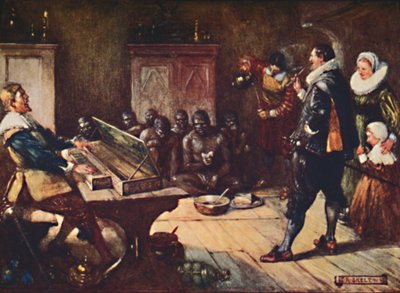 Van Riebeck Entertains the Hottentots, 1909 by Joseph Ratcliffe Skelton