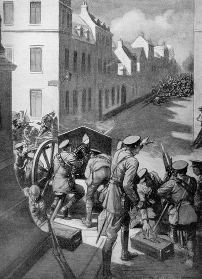 WW1 - Battle of Le Cateau 1914 by Joseph Ratcliffe Skelton