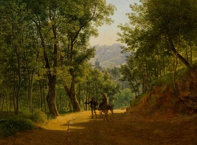 Italian Landscape (Path near Cava de