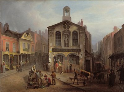 The Old Moot Hall, Leeds, c.1825 by Joseph Rhodes