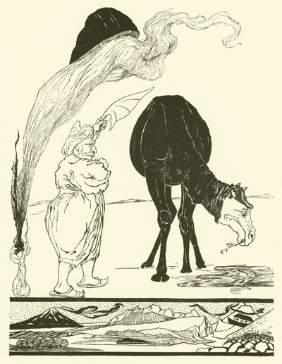 The Djinn in charge of All Deserts by Joseph Rudyard (after) Kipling