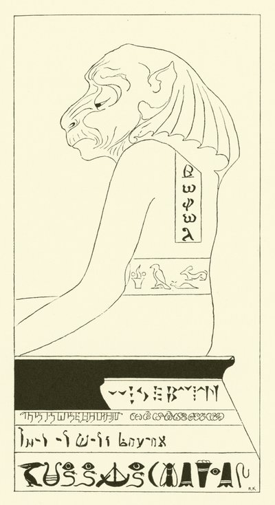 Wise Baviaan, the Dog-headed Baboon by Joseph Rudyard (after) Kipling