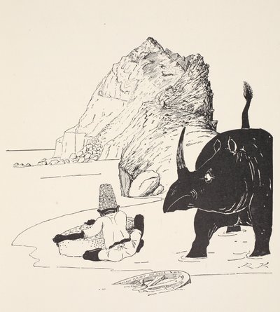 The Parsee Beginning to Eat His Cake on the Uninhabited Island by Joseph Rudyard Kipling