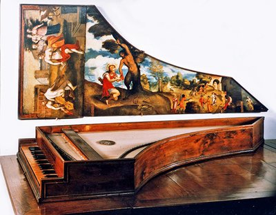 Cembalo built by Joseph Salodiensis in Venice by Joseph Salodiensis
