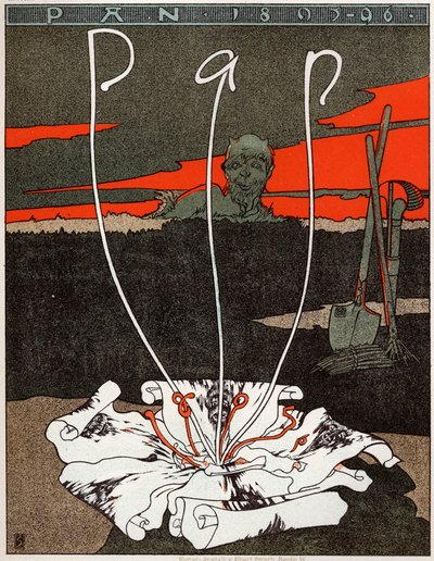 Pan, Magazine in Art Nouveau Style. Poster by Joseph Sattler by Joseph Sattler