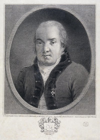 Portrait of the architect Giacomo Quarenghi by Joseph Saunders