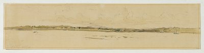 The Roadstead of Point de Galle in Ceylon (Sri Lanka) by Joseph Selleny