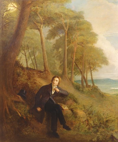 Keats Listening to the Nightingale on Hampstead Heath by Joseph Severn