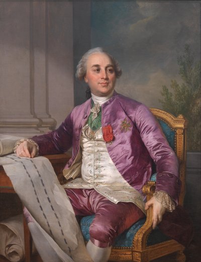 Portrait of Charles-Claude Flahaut de la Billarderie comte d