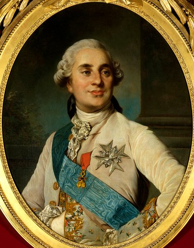 Portrait of Louis XVI (1754 - 1793), King of France by Joseph Siffred Duplessis