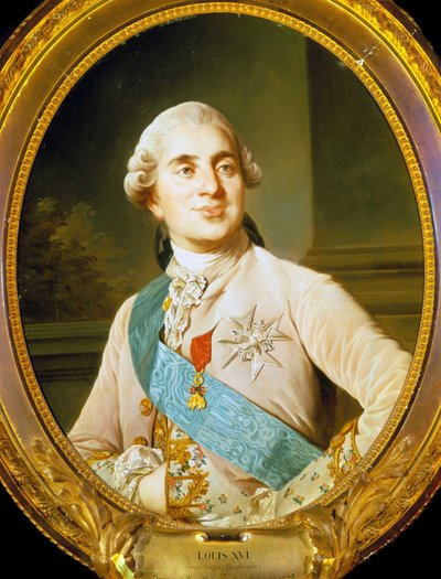Portrait of Louis XVI (1754 - 1793) by Duplessis by Joseph Siffred Duplessis