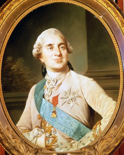 Portrait of Louis XVI by Duplessis. Musée Condé Chantilly by Joseph Siffred Duplessis