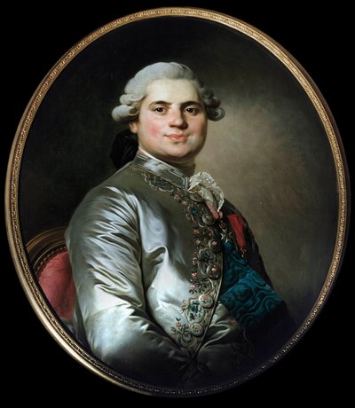 Portrait of the Count of Provence by Joseph Siffred Duplessis