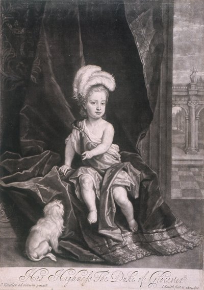 William, Duke of Gloucester, as a Child by Joseph Smith