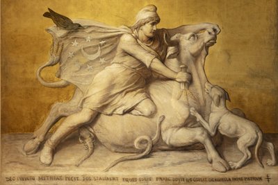 The Invincible God Mitra, Late 19th-Early 20th Century by Joseph Stallaert