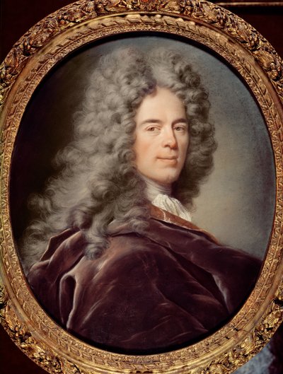 Portrait of a Man, Thought to be La Bruyere by Joseph Vivien