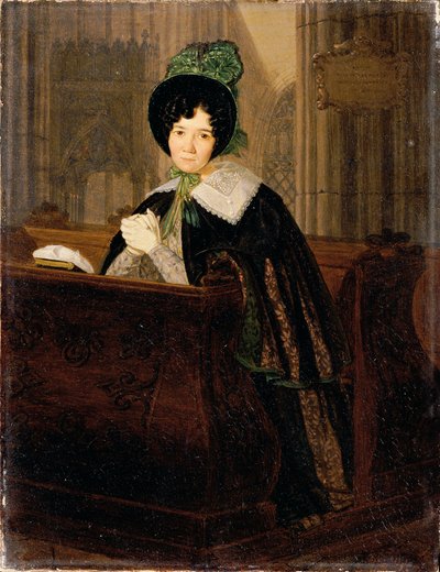 Mrs. Katharina Waldmüller by Joseph Weidner