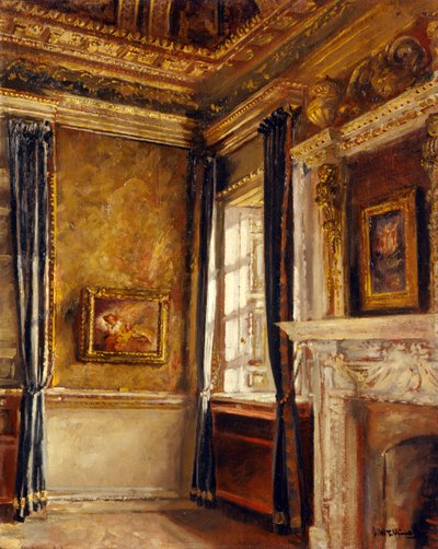 Blue Velvet Room - Corner of Dreams, Chiswick House by Joseph Williams Topham Vinall